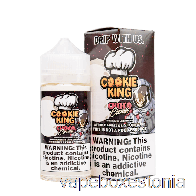 Vape Box Estonia Choco Cream - Cookie King - 100ml 3mg